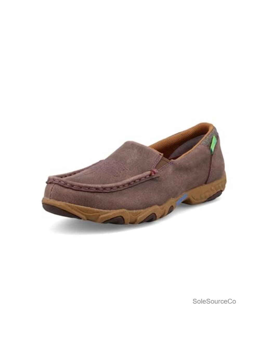 Twisted X Womens Moc Driving Loafer Leather Slip-On Comfort